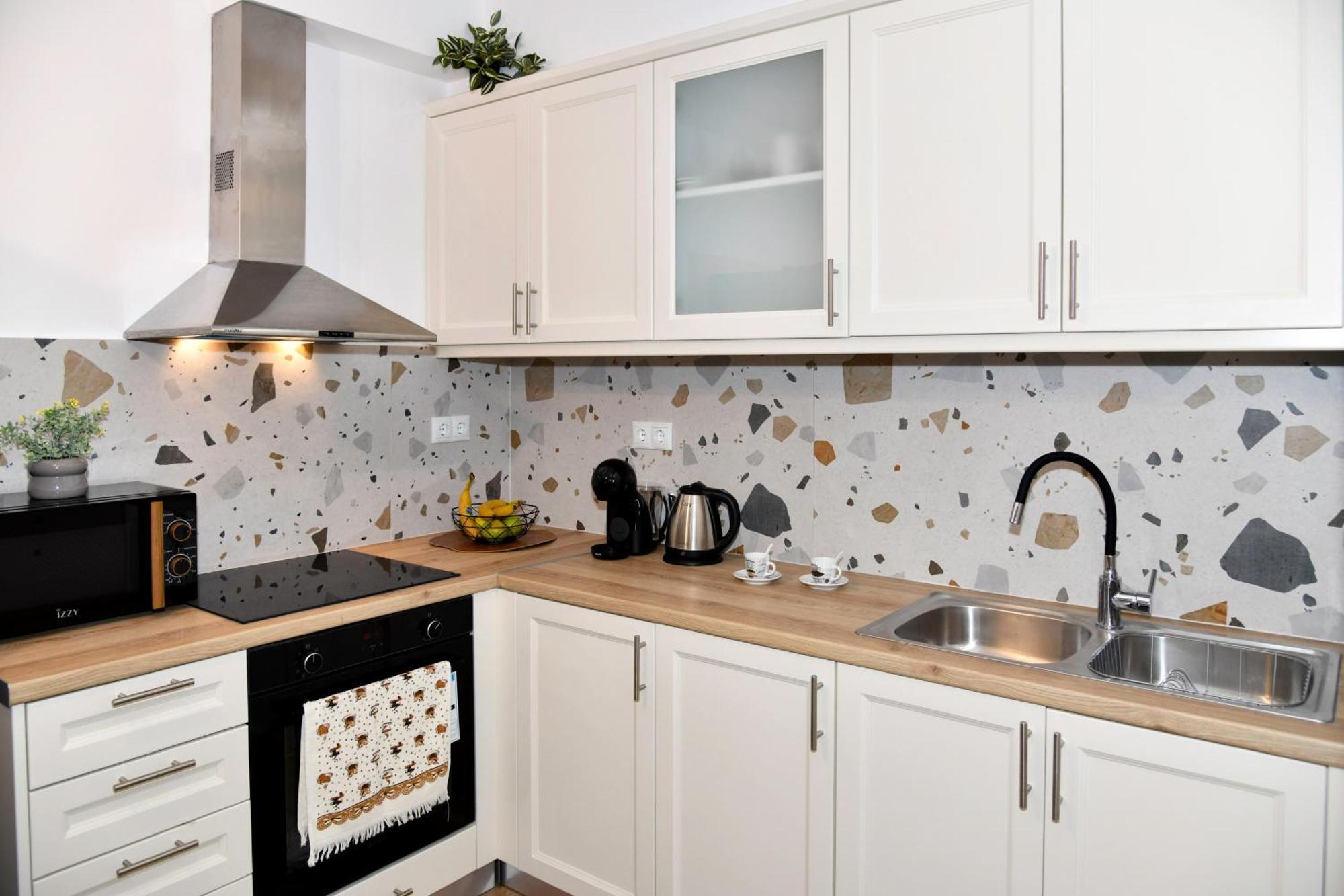 Captain Theo'S Modern Apartment Maria ليفكيمي المظهر الخارجي الصورة