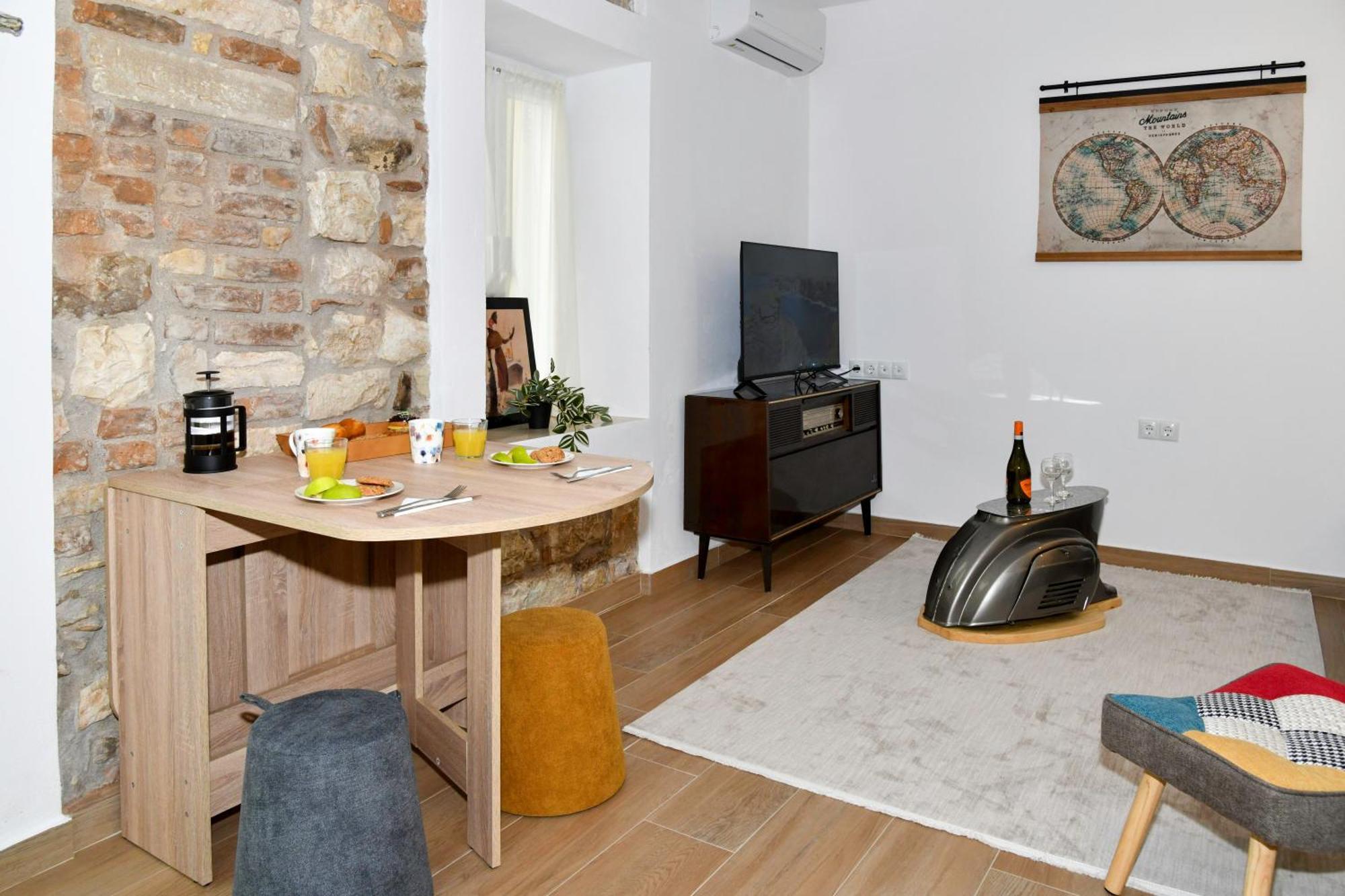 Captain Theo'S Modern Apartment Maria ليفكيمي المظهر الخارجي الصورة