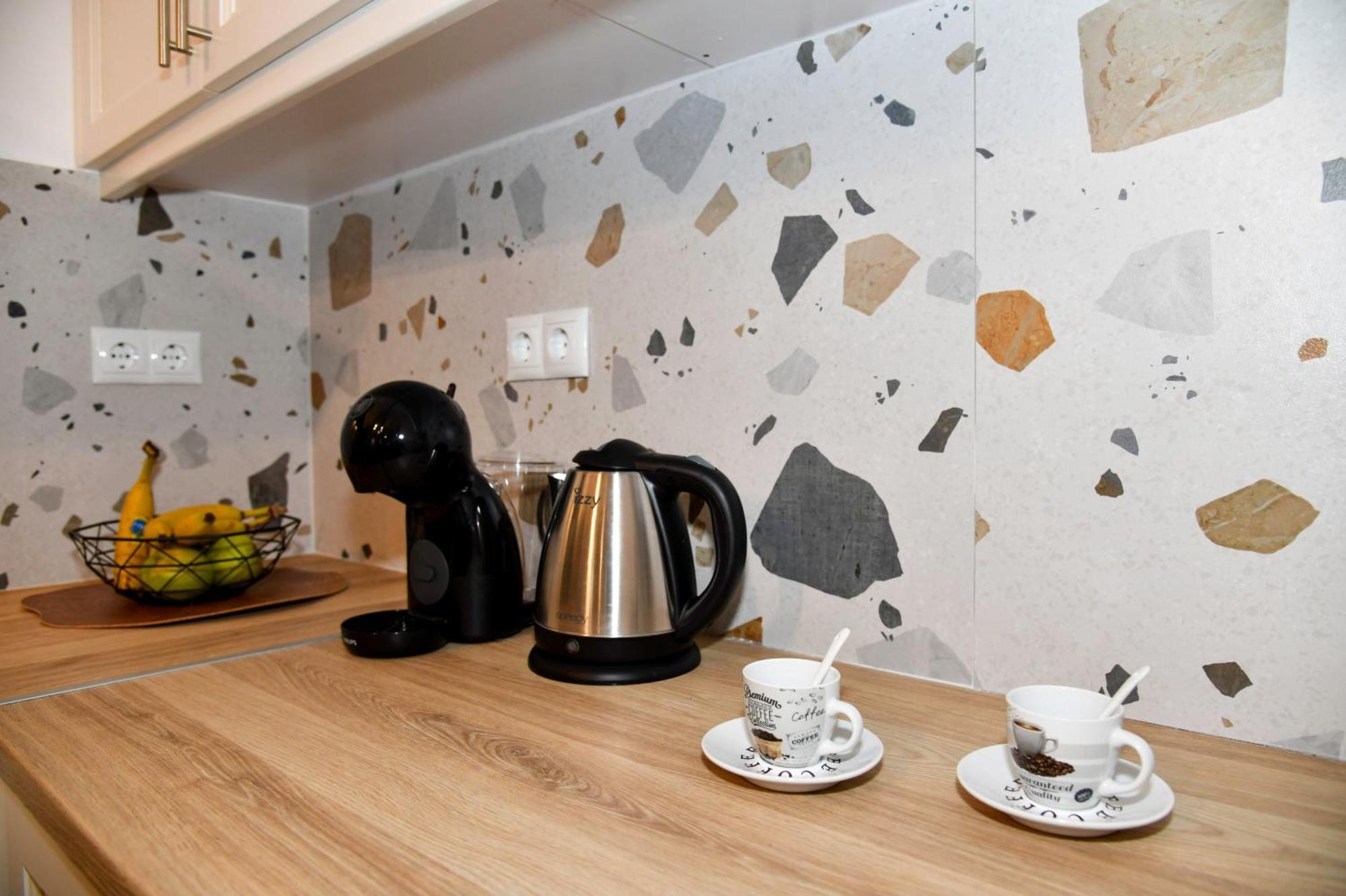 Captain Theo'S Modern Apartment Maria ليفكيمي المظهر الخارجي الصورة